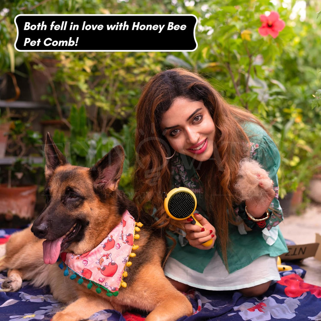 Self-Cleaning Dog Comb & Cat Comb