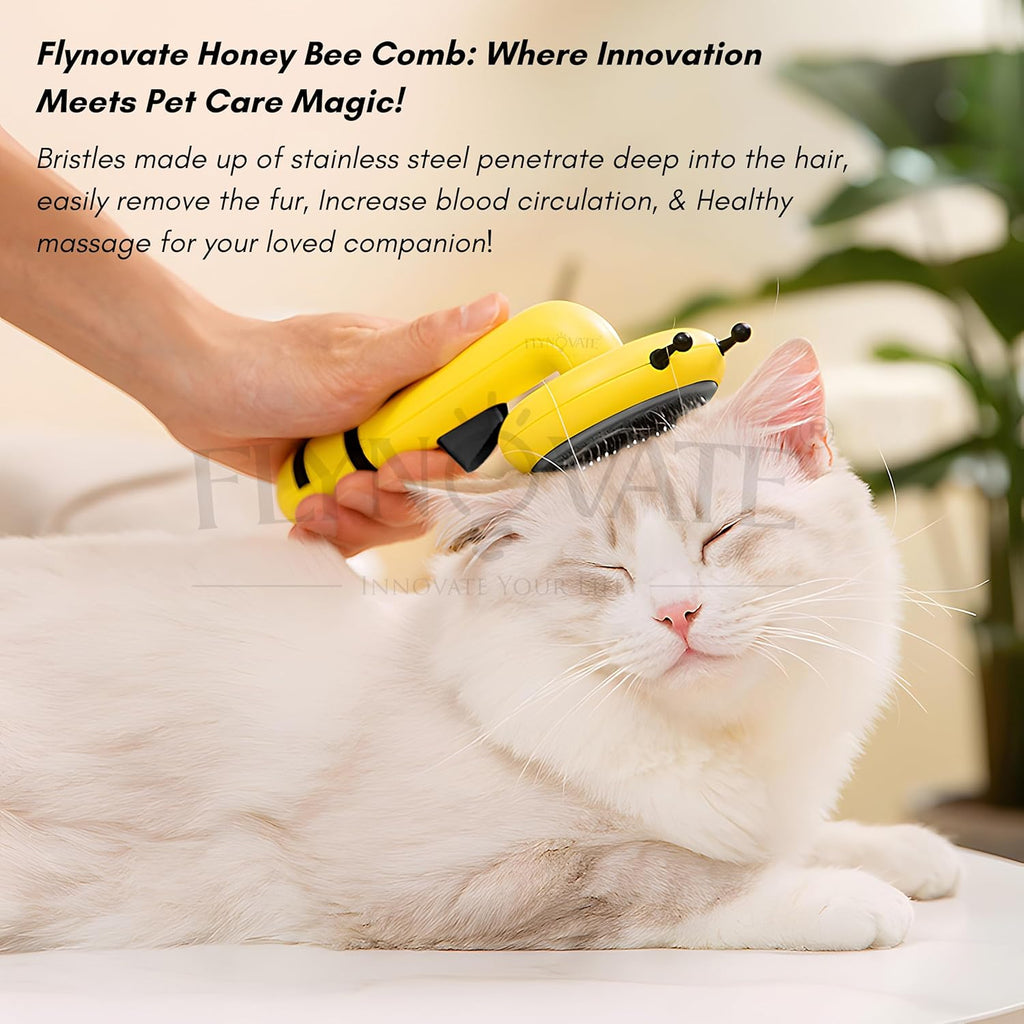 Self-Cleaning Dog Comb & Cat Comb